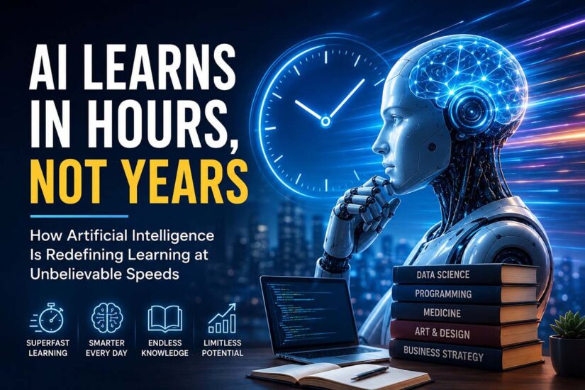 How Fast Does AI Learn? The Science Behind Why AI Learns Faster Than Humans
