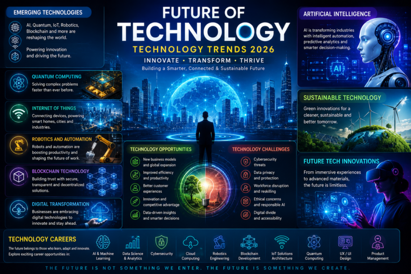 The Future of Technology: Trends, Opportunities and Challenges