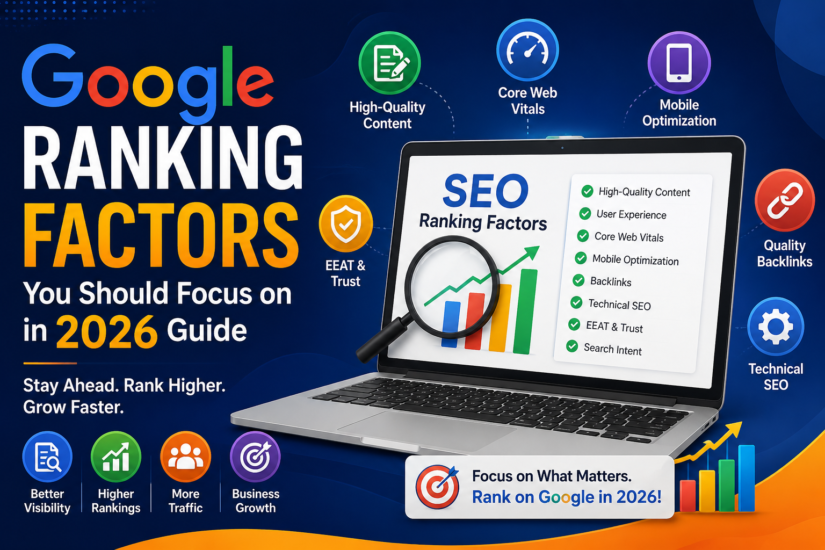Google Ranking Factors You Should Focus on in 2026
