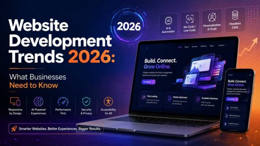Website Development Trends 2026: What Every Business Needs to Build a Modern, High-Performing Website