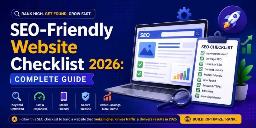 How to Build an SEO-Friendly Website in 2026: The Complete Checklist for Higher Google Rankings
