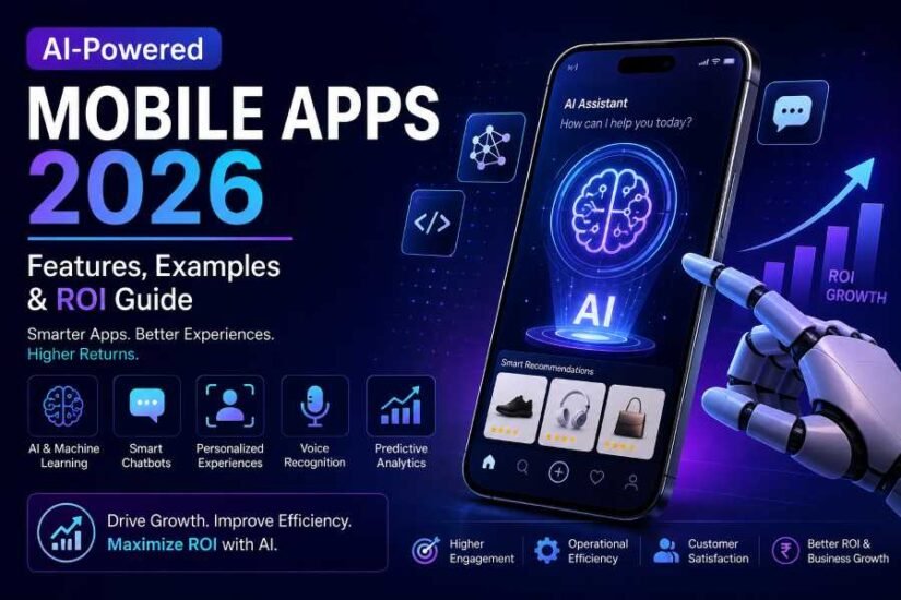 AI-Powered Mobile Apps 2026: Features, Examples & ROI Guide
