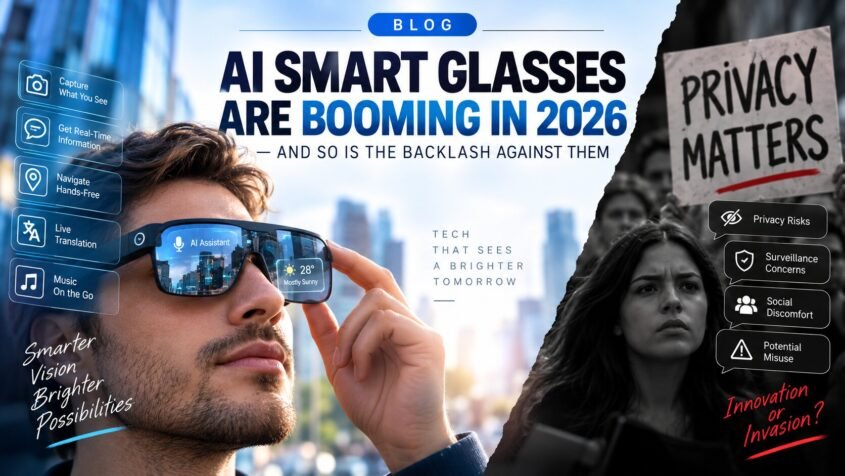 AI Smart Glasses Are Booming in 2026 — And So Is the Backlash Against Them