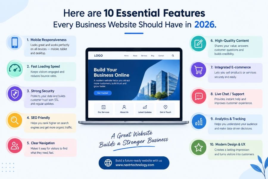 website features