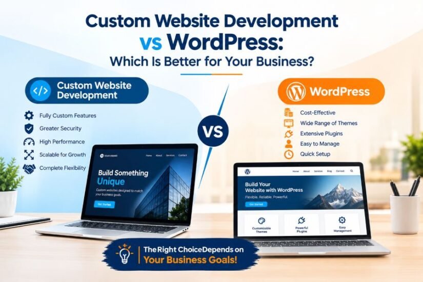Custom Website Development vs WordPress: Which Is Better for Your Business?