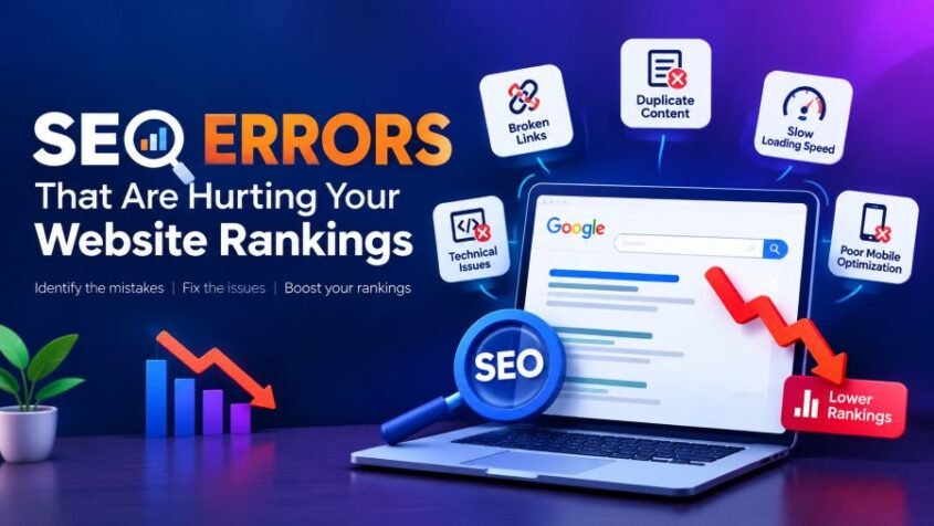 SEO Errors That Are Hurting Your Website Rankings